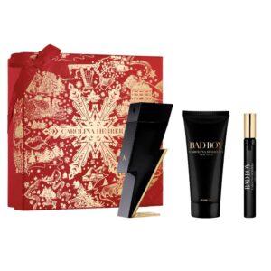 BAD BOY ESTUCHE EDT 100ml + SHOWER GEL 100ml +EDT 10ml (Carolina Herrera) (Hombre)