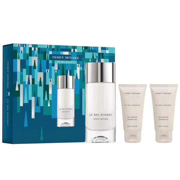 LE SEL D'ISSEY ESTUCHE EDT 100ml+EDT 10ml+ 2 SHOWER GEL 50ml (Issey Miyake) (Hombre)