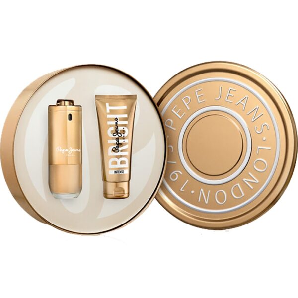 BRIGHT INTENSE FOR HER ESTUCHE EDP 80ml+BODY LOTION 100ml (Pepe Jeans) (Mujer)