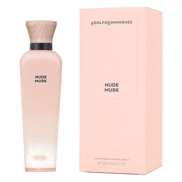 NUDE MUSK WOMEN Eau de Parfum 120ml (Adolfo Dominguez) (Mujer) - Imagen 2