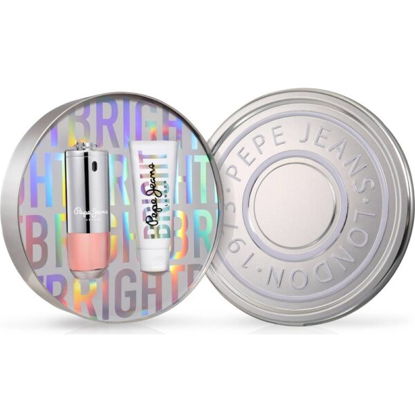 BRIGHT FOR HER ESTUCHE EDP 80ml+BODY LOTION 100ml (Pepe Jeans) (Mujer)