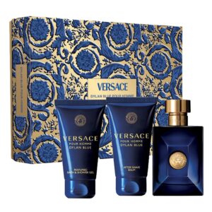 DYLAN BLUE ESTUCHE EDT 50ml+Shower Gel 50ml+After Shave 50ml (Gianni Versace) (Hombre)