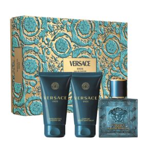 EROS MEN Estuche EDT 50ml+ After Shave 50ml+ Shower Gel 50ml (Gianni Versace) (Hombre)