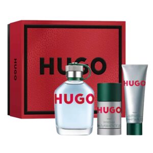 HUGO MAN ESTUCHE EDT 125ml+Desodorante 75ml+Shower Gel 50ml (Hugo Boss) (Hombre)