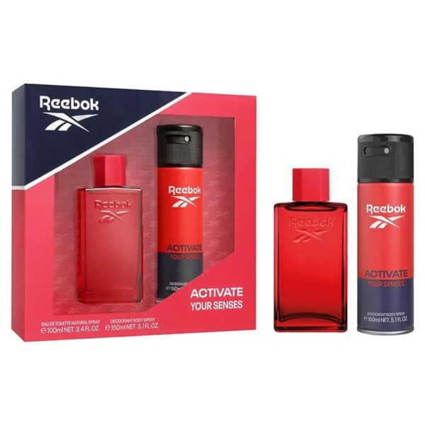 REEBOK ACTIVATE YOUR SENSES ESTUCHE EDT 100ml+Desodorante 150ml (Reebok) (Hombre) - Imagen 2