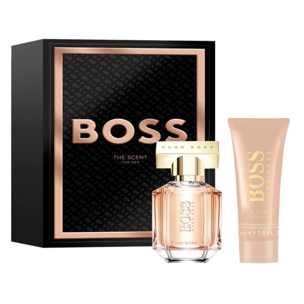 BOSS THE SCENT FOR HER ESTUCHE EDP 50ml+Body Lotion 75ml (Hugo Boss) (Mujer)