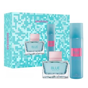 BLUE SEDUCTION FOR WOMAN Estuche EDT 80ml+Desodorante Spray 150ml (Banderas) (Mujer)
