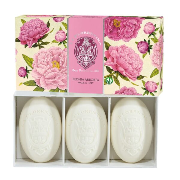LA FLORENTINA BELLOSGUARDO ESTUCHE 3 JABONES Italiano Oval 150gr c/u (La Florentina) (Unisex) - Imagen 13