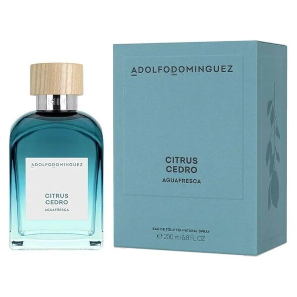 CITRUS CEDRO AGUA FRESCA MEN EDT 120ml (Adolfo Domínguez) (Hombre) - Imagen 2