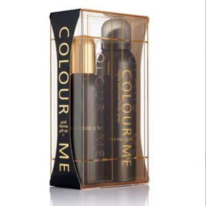 COLOUR ME GOLD FOR FEMME ESTUCHE EDP 100ml + Body Spray 150ml (Milton Lloyd) (Mujer)