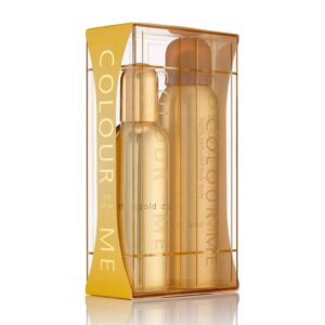 COLOUR ME GOLD FOR HOMME ESTUCHE EDP 100ml + Body Spray 150ml (Milton Lloyd) (Hombre)