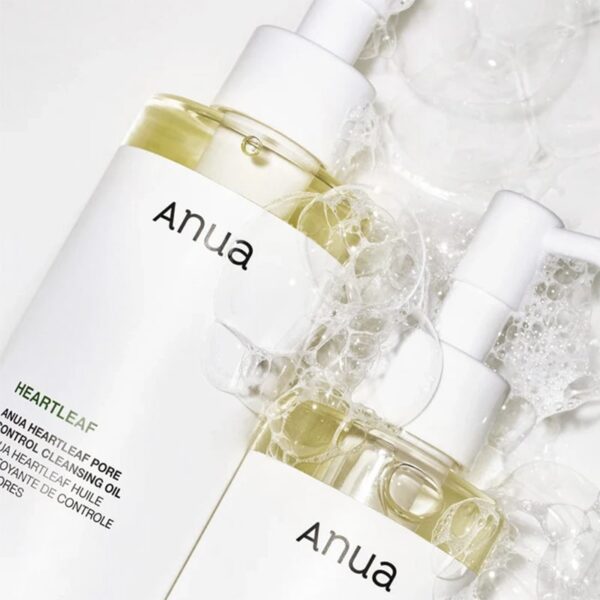 HEARTLEAF PORE CONTROL CLEANSING OIL Limpiador 200ml (Anua) (Unisex) - Imagen 2