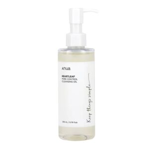 HEARTLEAF PORE CONTROL CLEANSING OIL Limpiador 200ml (Anua) (Unisex)