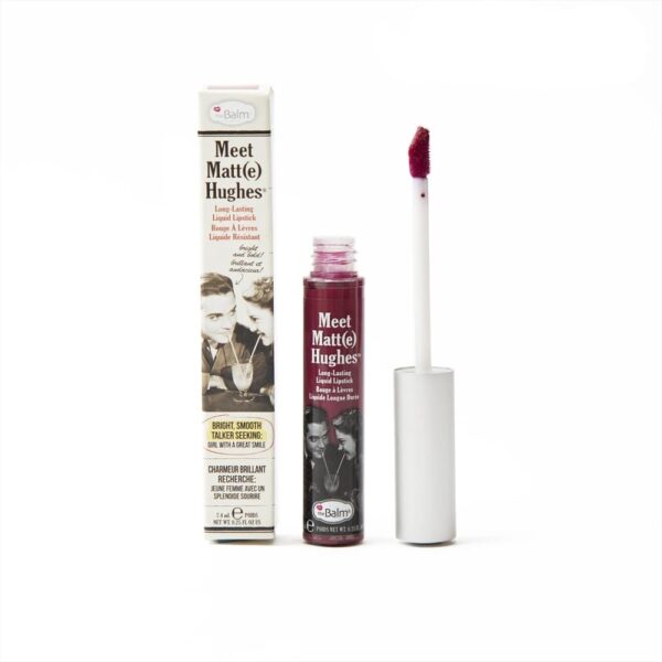 MEET MATT(E) HUGHER ® Labial Liquido Mate (The Balm) (Mujer) - Imagen 8