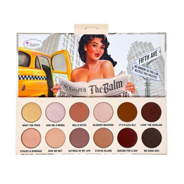 MS. NUDE YORK Paleta De Sombras 12 Colores (The Balm) (Mujer)