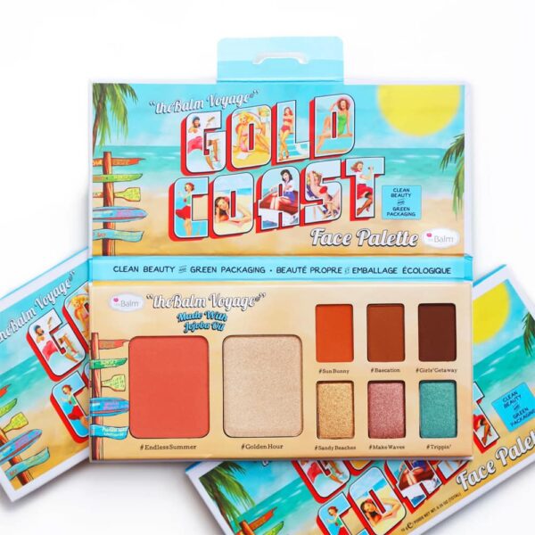 GOLD COAST FACE PALETTE Sombra, Blush e Iluminador (The Balm) (Mujer)