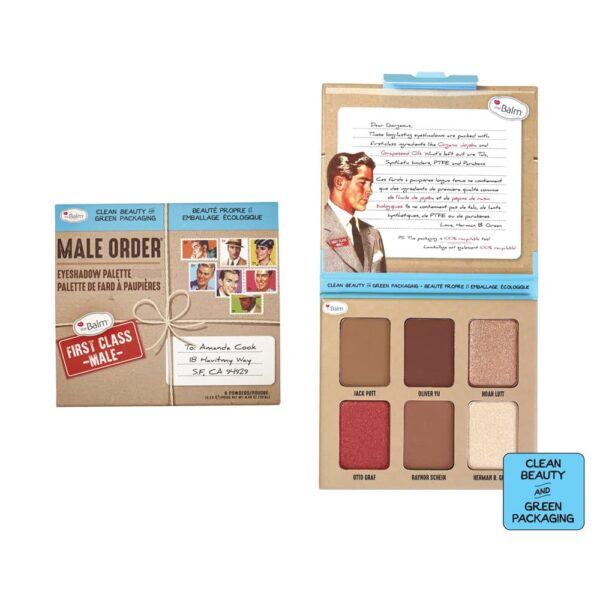 MALE ORDER ESTUCHE DE SOMBRA 6 COLORES (The Balm) (Mujer) - Imagen 2
