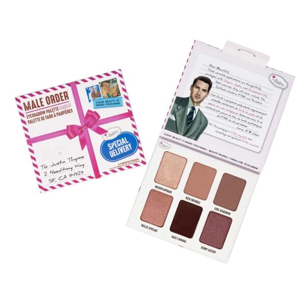 MALE ORDER ESTUCHE DE SOMBRA 6 COLORES (The Balm) (Mujer) - Imagen 3