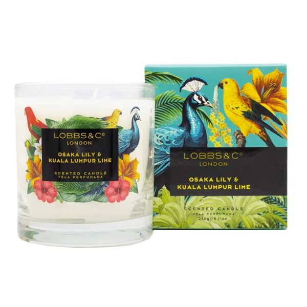 VELA PERFUMADA OSAKA LILY & KUALA LUMPUR LIME - 230GR