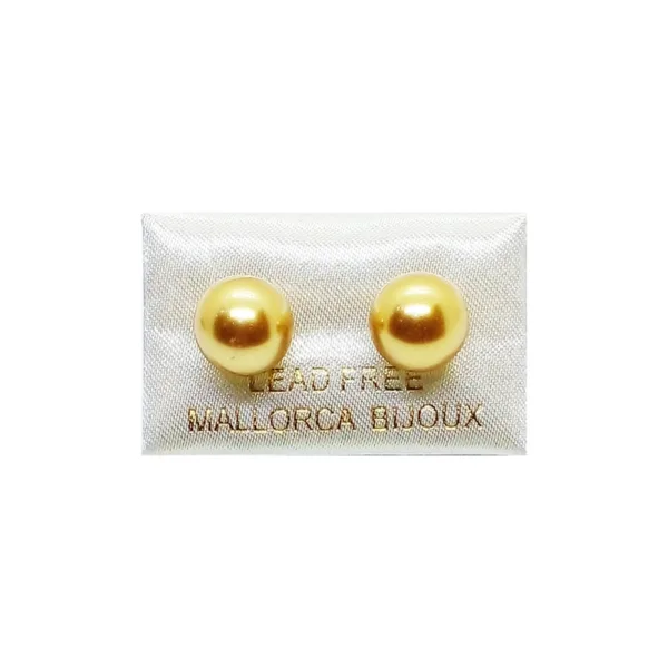 ARETES DORMILÓN 10mm PERLA Varios Colores (Bisutería) (Mujer) - Imagen 3