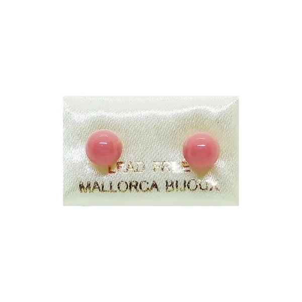 ARETES DORMILÓN 7mm/8mm PERLA Varios Colores (Bisutería) (Mujer) - Imagen 4