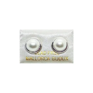 ARETES 1/2 PERLA 10mm (Bisutería) (Mujer)