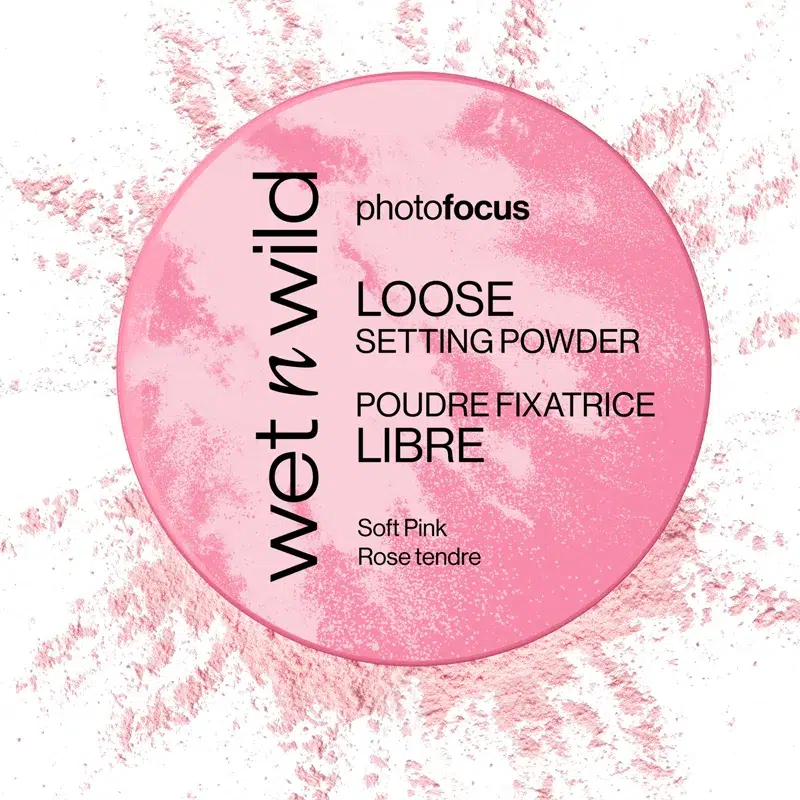 PHOTO FOCUS LOOSE SETTING POWDER SOFT PINK ROSE TENDRE Polvo Suelto Fijador 20g (Wet n Wild) (Mujer)
