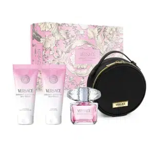 EST BRIGHT CRYSTAL EDT SPY 90ML+S GEL 100ML+B LOTION 100ML +COSMETIQUERA VERSACE