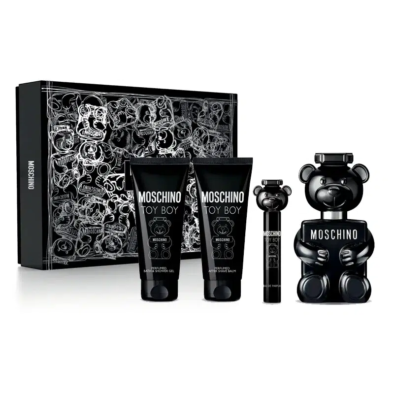 EST MOSCHINO TOY BOY EDP SPY 100ML+EDT SPY 10ML+S GEL 100ML + A SHAVE 100ML