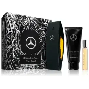 CLUB BLACK ESTUCHE EDT 100ml+Shower Gel 100ml+EDT 10ml DE MERCEDES BENZ (Mercedes Benz) (Hombre)