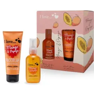 I LOVE MANGO & PAPAYA Estuche Body Splash 100ml+Hand Lotion 75ml (I LOVE) (Mujer)