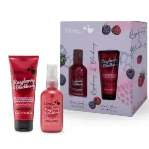 I LOVE RASPBERRY & BLACKBERRY Estuche Body Splash 100ml+Hand Lotion 75ml (I LOVE) (Mujer)