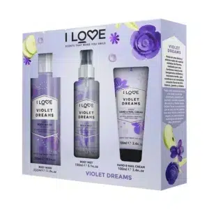 i love estuche violet dreams
