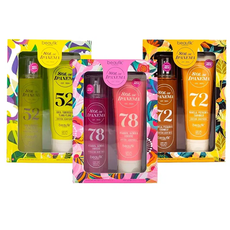 SOL DE IPANEMA Estuche Body Lotion 250ml + Body Mist 240ml (Beautik London) (Mujer)
